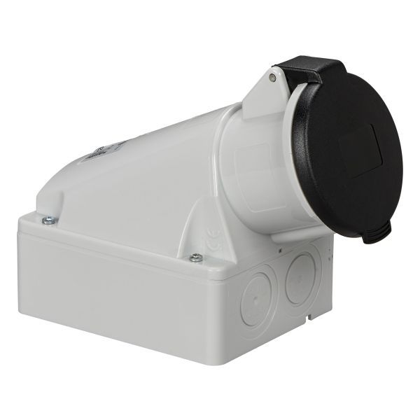 Schneider Electric 83123 Wandsteckdose 32A 3-polig +E 480-500 V AC IP44