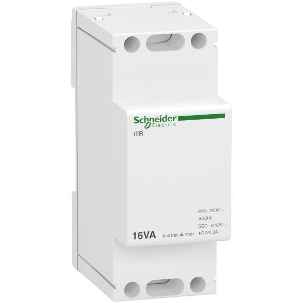 Schneider Electric A9A15212 Klingeltransformator iTR 230V 50-60 Hz Ausgang 8-12 V 16 VA