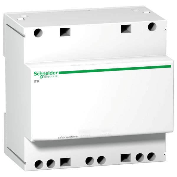 Schneider A9A15222 Sicherheitstransformator iTR, 230V 50-60 Hz, Ausgang 12-24 V, 63VA