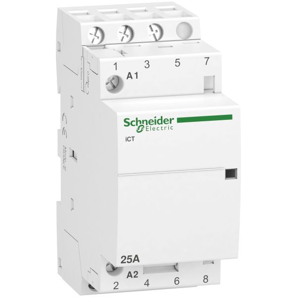 Schneider A9C20833 Installationsschütz iCT 25A 3S 220/240V 50Hz
