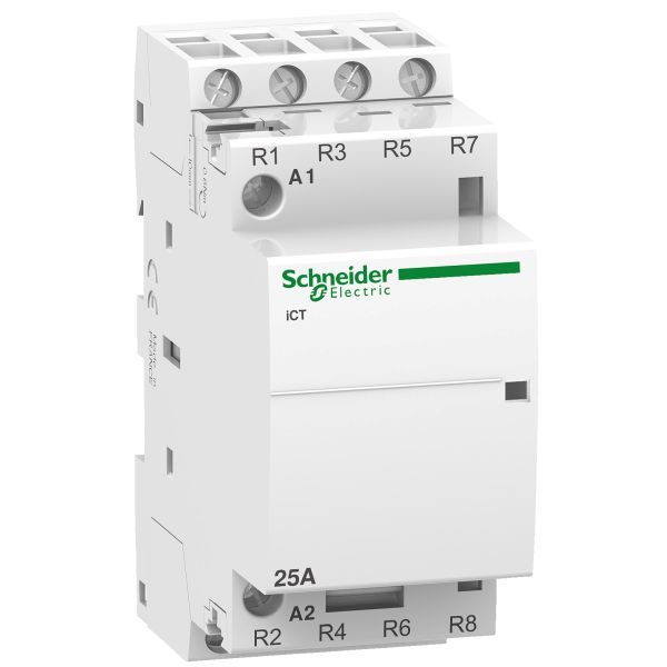Schneider A9C20837 Installationsschütz iCT 25A 4Ö 220/240V 50Hz
