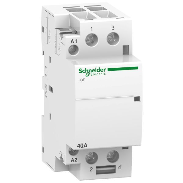 Schneider A9C20842 Installationsschütz iCT 40A 2S 220/240V 50Hz