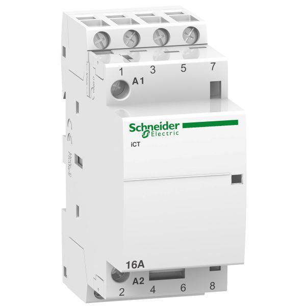 Schneider A9C22814 Installationsschütz iCT 16A 4S 220/240V 50Hz