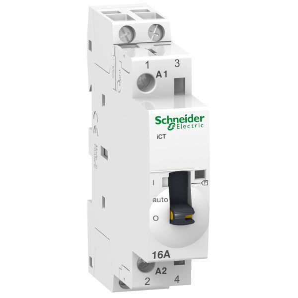 Schneider A9C23712 Installationsschütz iCT 16A 2S 230/240V 50Hz MO
