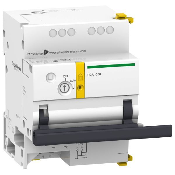 Schneider A9C70112 Fernantrieb RCA für iC60 1P/2P, 230V AC, seitlich anbaubar