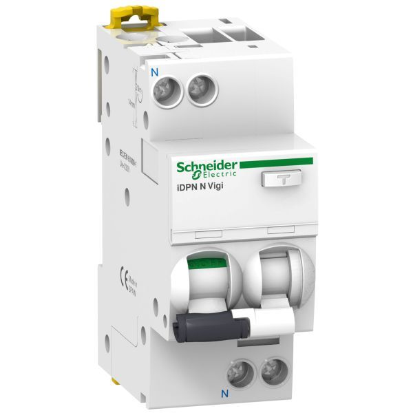 Schneider A9D56610 FI/LS-Schalter iDPN N Vigi 1P+N, 10A, B-Char., 30mA, Typ A, 6kA