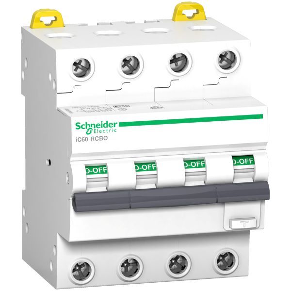 Schneider A9D87416 FI/LS-Schalter iC60N, 4P, 16A, B-Char., 30mA, Typ A, 6kA