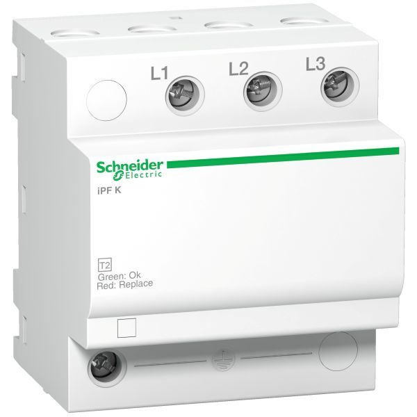 Schneider A9L15582 Überspannungsableiter iPF K 40, Typ 2, 3P, Imax 40kA, In 15kA, TN-C