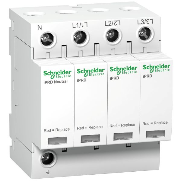 Schneider Electric A9L40600 Überspannungsabl. iPRD40 Typ 2 Steckbare Schutzmodule 3-polig+N Imax 40kA