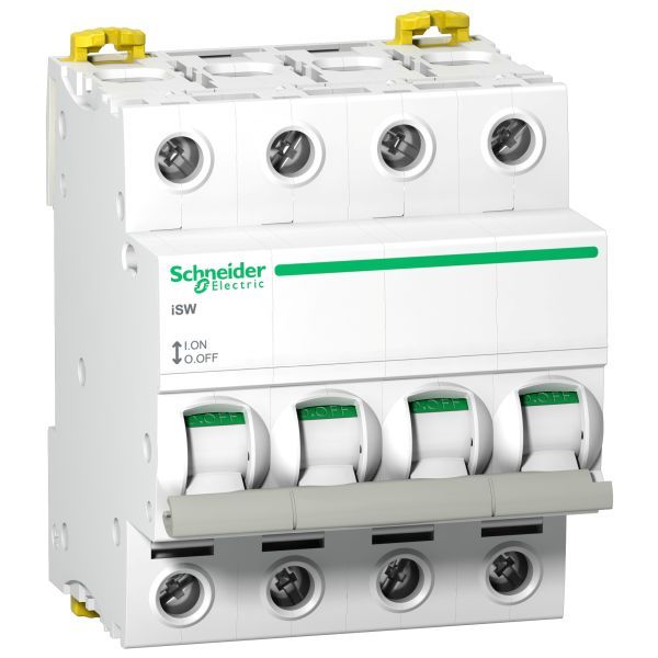Schneider A9S65463 Lasttrennschalter iSW, 4P, 63A, 415V AC