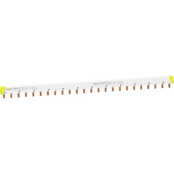 Schneider A9XPH224 Phasenschiene Steg, ablängbar, 2P, 24 TE, 100A