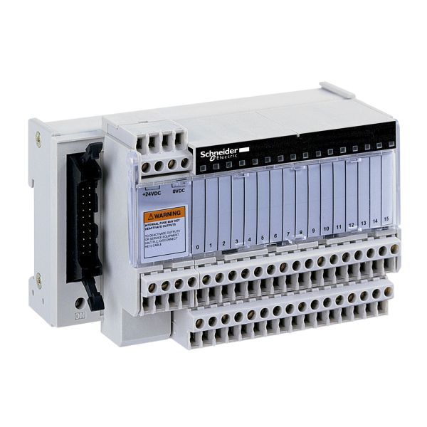 Schneider ABE7H16R21 Passiver Klemmenblock ABE7, 16 Ein- od. Ausgänge, LED