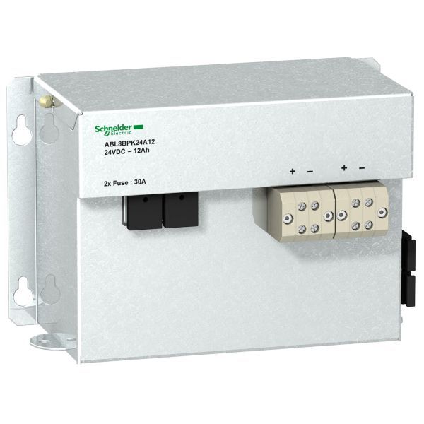 Schneider ABL8BPK24A12 Batteriemodul, Modicon ABL8, 12Ah, metallgekapselt, für Batteriesteuermodul ABL8BBU