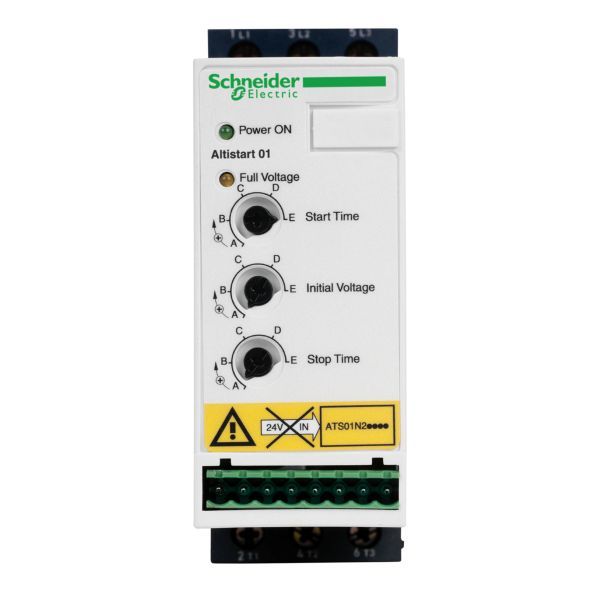 Schneider ATS01N206QN Sanftanlasser für Asynchronmotor, ATS01, 6A, 380-415V, 1,5-3 KW