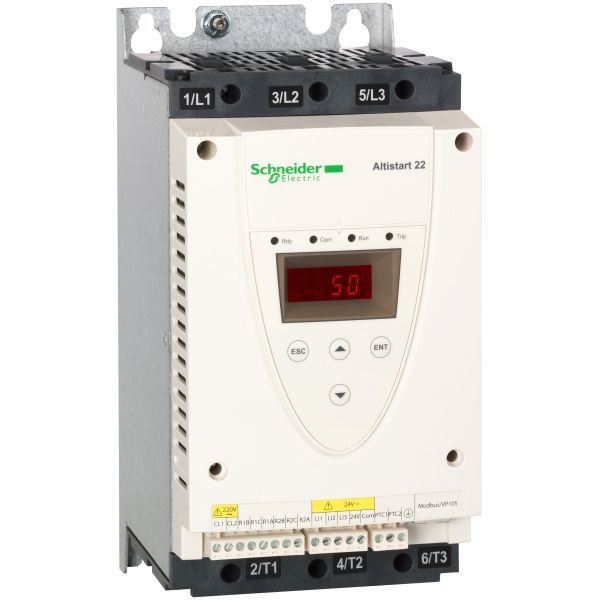 Schneider ATS22D32S6U Sanftanlasser, ATS22, Steuerspannung 115V, Bemessungsstrom 32A 600V