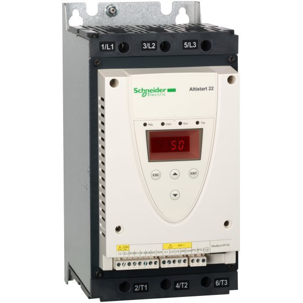 Schneider ATS22D62S6U Sanftanlasser, ATS22, Steuerspannung 115V, Bemessungsstrom 62A 600V