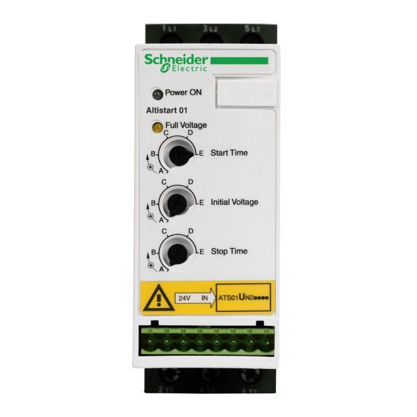 Schneider ATSU01N209LT Sanftanlasser für Asynchronmotor, ATSU01, 9A, 200-480V, 1,5-4 KW