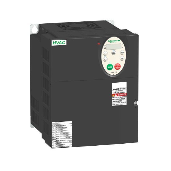 Schneider ATV212HU75N4 Frequenzumrichter ATV212, 7,5kW, 480V, 3-ph., EMV, IP21