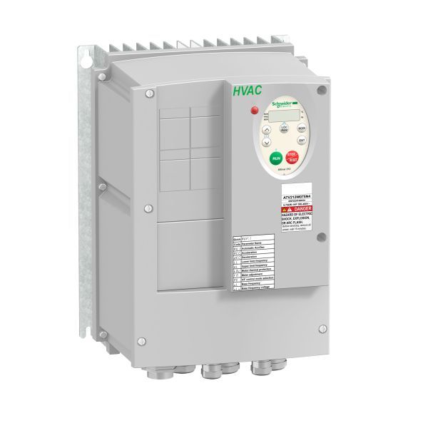 Schneider ATV212WU15N4 Frequenzumrichter ATV212, 1,5kW, 480V, 3-ph., EMV Klasse C2, IP55