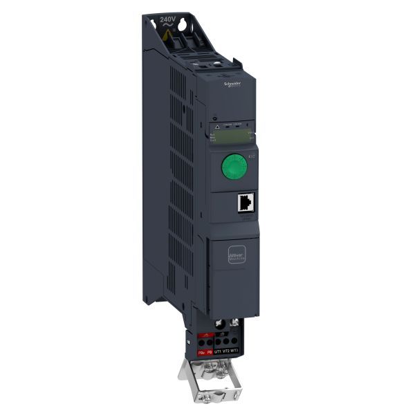 Schneider ATV320U04N4B Frequenzumrichter ATV320, 0,37kW, 380-500V, 3 phasig, Buch