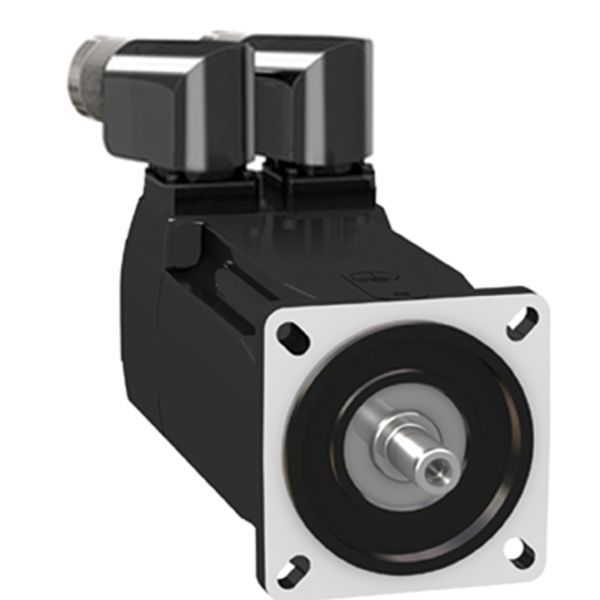 Schneider BMH0703P07A2A Servomotor, Lexium BMH, 70mm, 3,4Nm, glatte Welle IP54, Multiturn 16P/U, 2xM23 abgewinkelt