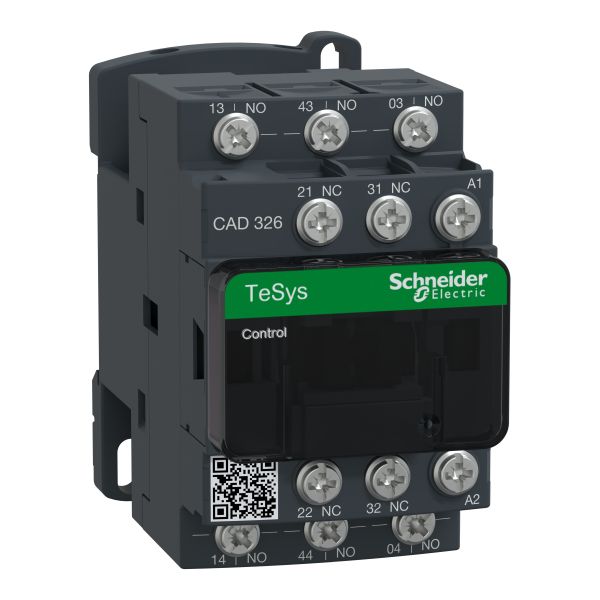 Schneider CAD326P7 Hilfsschütz, 3S+2Ö, 230V 50/60Hz