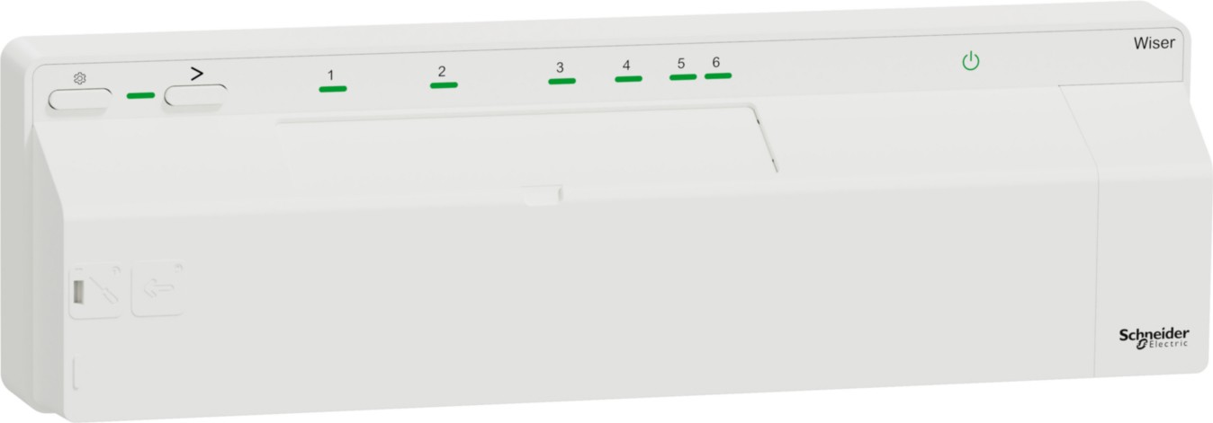 Schneider Electric CCTFR6610 Wiser Verteilerleiste Fußbodenheizung (Heizen)