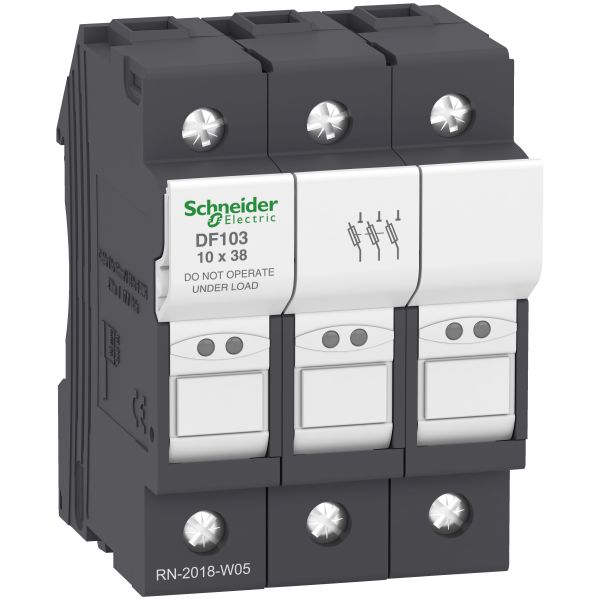 Schneider DF103 Sicherungshalter TeSys 3p 32A , Sicherungsgröße 10x38mm