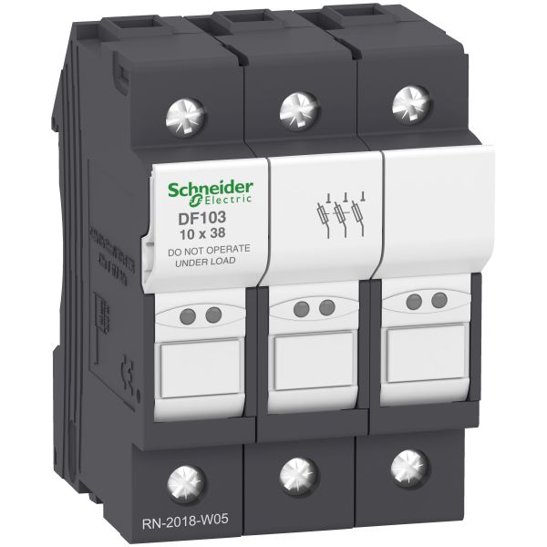 Schneider Electric DF103 Sicherungshalter TeSys 3-polig 32A Sicherungsgröße 10x38mm 4 Stück