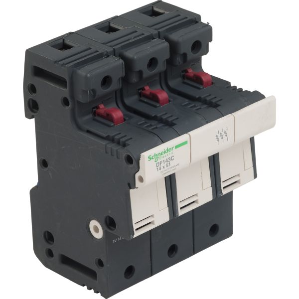 Schneider DF143C Sicherungshalter TeSys 3p 50A , Sicherungsgröße 14x51mm