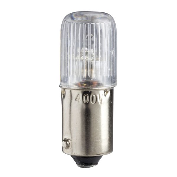 Schneider DL1CF220 Glimmlampe, transparent für Befehls- und Meldegeräte, BA 9s, 230-240V 2,6 W