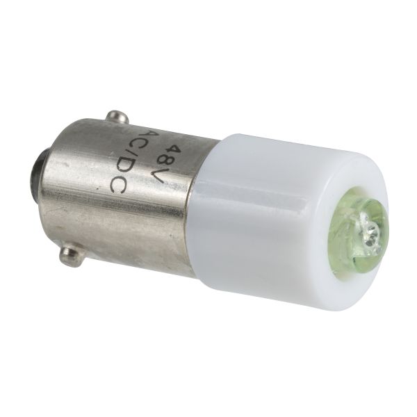 Schneider DL1CJ0483 LED-Lampe, grün für Befehls- u. Meldegeräte, BA 9s, 48 V AC DC