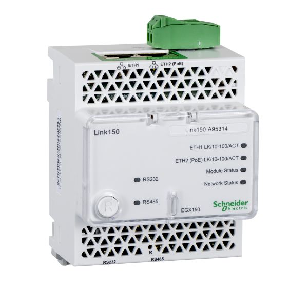 Schneider Electric EGX150 Link150 Ethernet-Interface Modbusrtu/Tcp