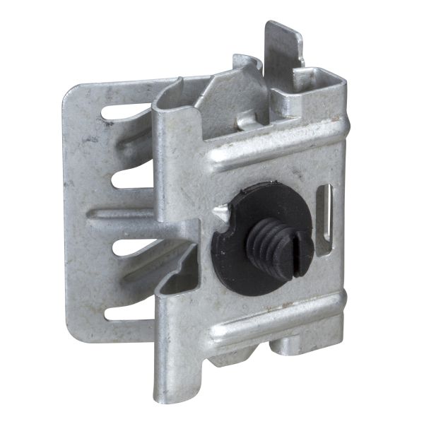 Schneider ENN08167 Mureva BOX, Universalbefestigung für Metallpfosten und Kabelrinnen
