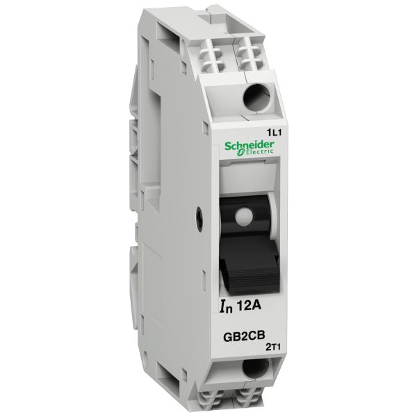 Schneider GB2CB12 Leistungsschalter TeSys für Steuerstromkreise, GB2-CB, 6A, 1p, 1d