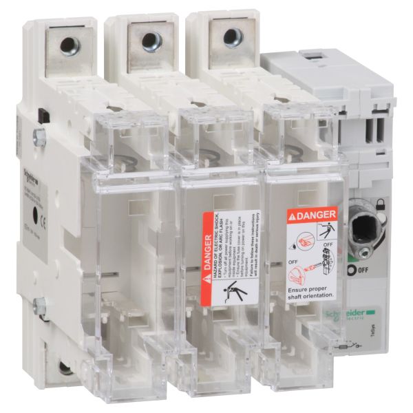 Schneider GS2KK3 Lasttrennschalter m. Sicherungen TeSys GS2K, 3p, 125A, DIN 00