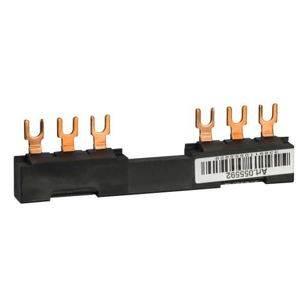 Schneider GV2G272 Drehstrom-Sammelschienensystem, 63A, 2Abgangsstellen, 72mm Abstand