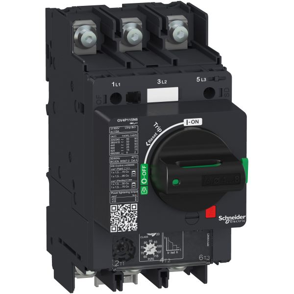 Schneider Electric GV4P25B6 Motorschutzschalter TeSys GV4 - 25A 3-polig 25kA - Drehantrieb