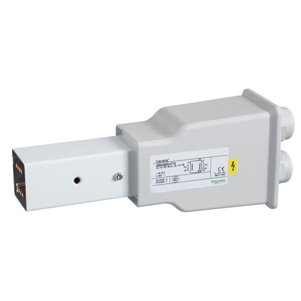Schneider KBB40ABD44TW KBB Endeinspeisung 40A, Rechtsmontage, 2 Netze, 3L+N+PE, Fernsteuerltg.