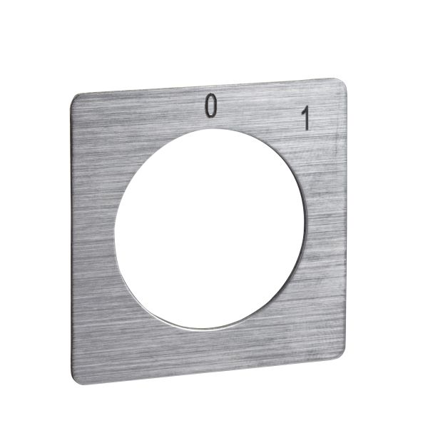 Schneider KZ18041 Bezeichnungsschild für Nockenschalter 0, 1, 45x45mm