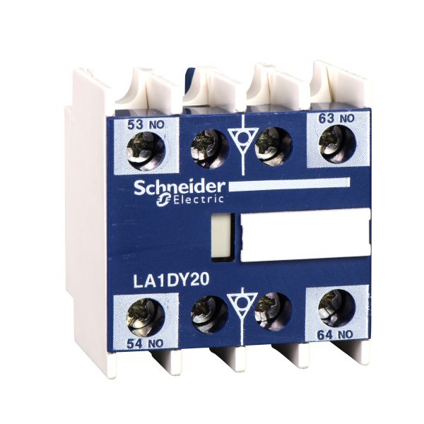 Schneider LA1DX11 Hilfsschalterblock, 1S+1Ö, Schraubanschluss