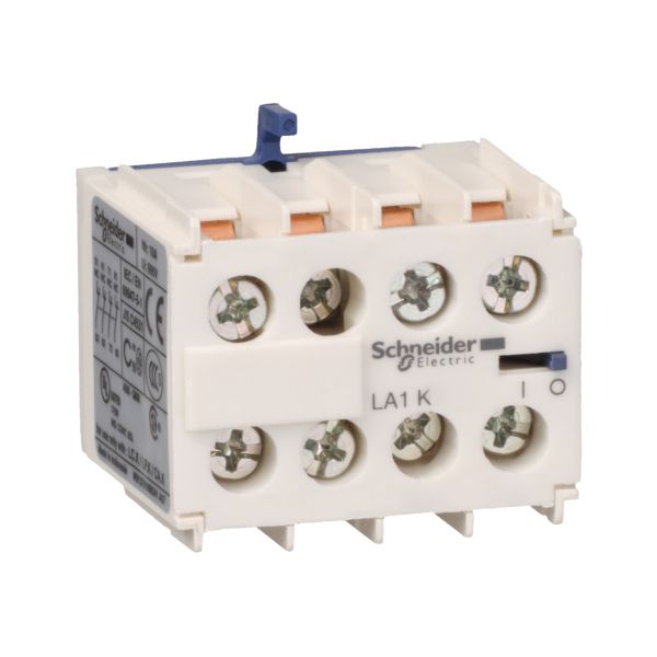 Schneider LA1KN04 Hilfsschalterblock, 4Ö, Schraubklemmen