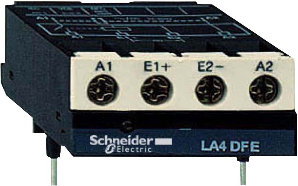 Schneider LA4DFB Interfacemodul, Relais, 24V DC / 250V AC