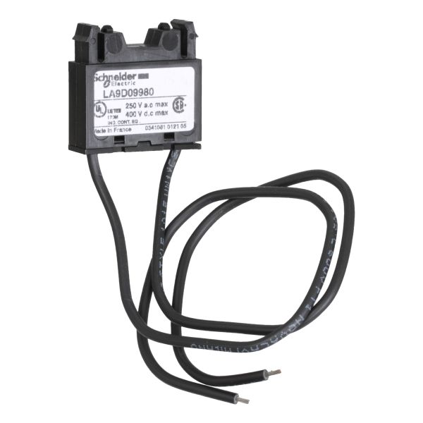 Schneider LA9D09980 Beschaltungsmodul, RC-Glied, 220V AC für LC1F