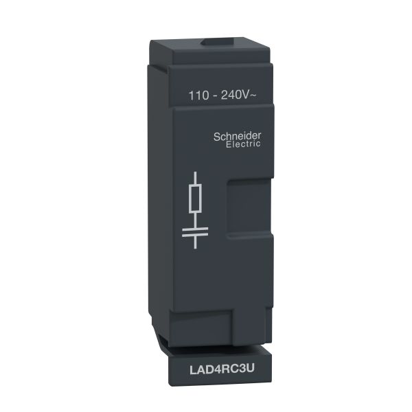 Schneider LAD4RC3U Beschaltungsmodul, RC-Glied, 110/240V AC, für D40A/D65A