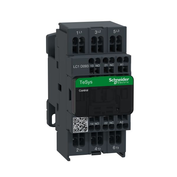 Schneider LC1D093P7 Leistungsschütz LC1D 3p, +1S+1Ö, 4 kW, 9 A, 400 V AC3, Spule 230 V AC