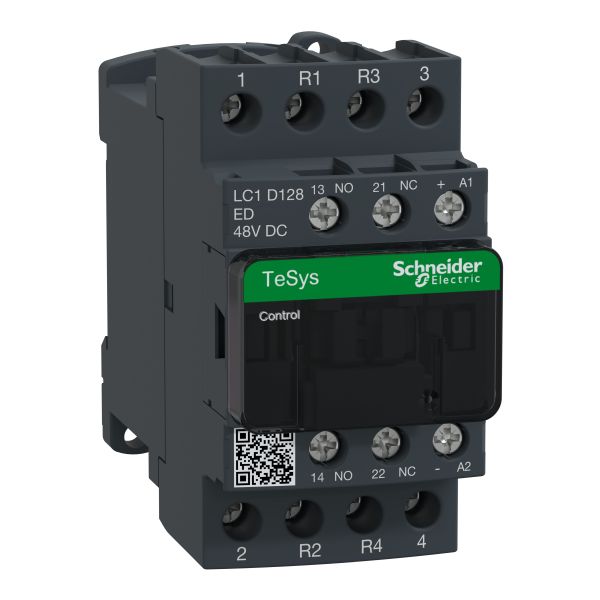 Schneider LC1D128ED Leistungsschütz LC1D 4p, +1S+1Ö, Spule 48 V DC