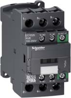 Schneider LC1D25KUE Leistungsschütz LC1D 3p, +1S+1Ö, 11 kW, 25 A, 400 V AC3, Spule 100-250 V AC/DC