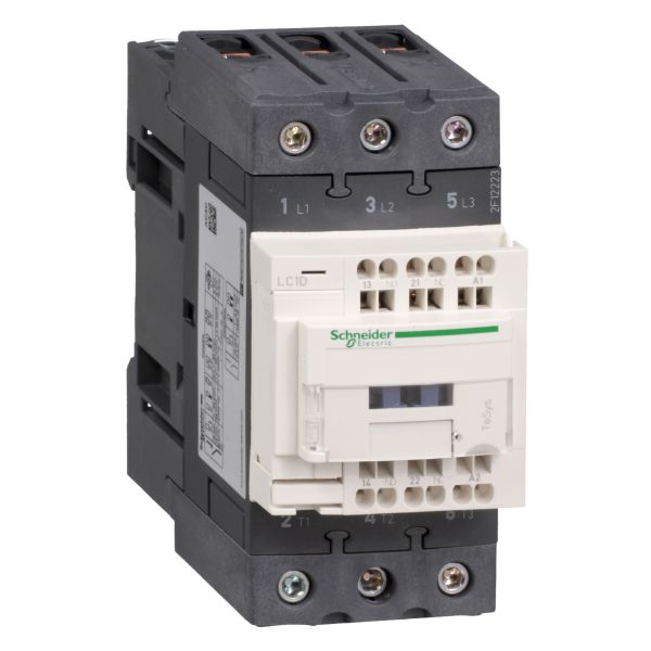 Schneider LC1D40A3F7 Leistungsschütz LC1D 3p, +1S+1Ö, 18.5 kW, 40 A, 400 V AC3, Spule 110 V AC
