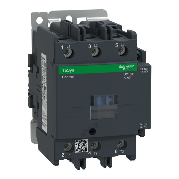 Schneider LC1D95P7 Leistungsschütz LC1D 3p, +1S+1Ö, 45 kW, 95 A, 400 V AC3, Spule 230 V AC